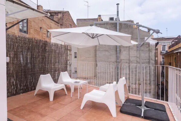 Terrace/patio - Detached single-family house in historical center (Valencia)
