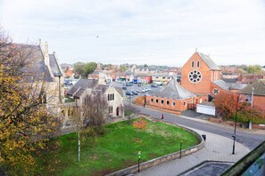 Blick von der Unterkunft