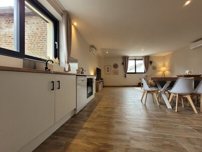 Charming and cosy 7-person gîte with private SPA just a stone's throw from the Bay of Somme