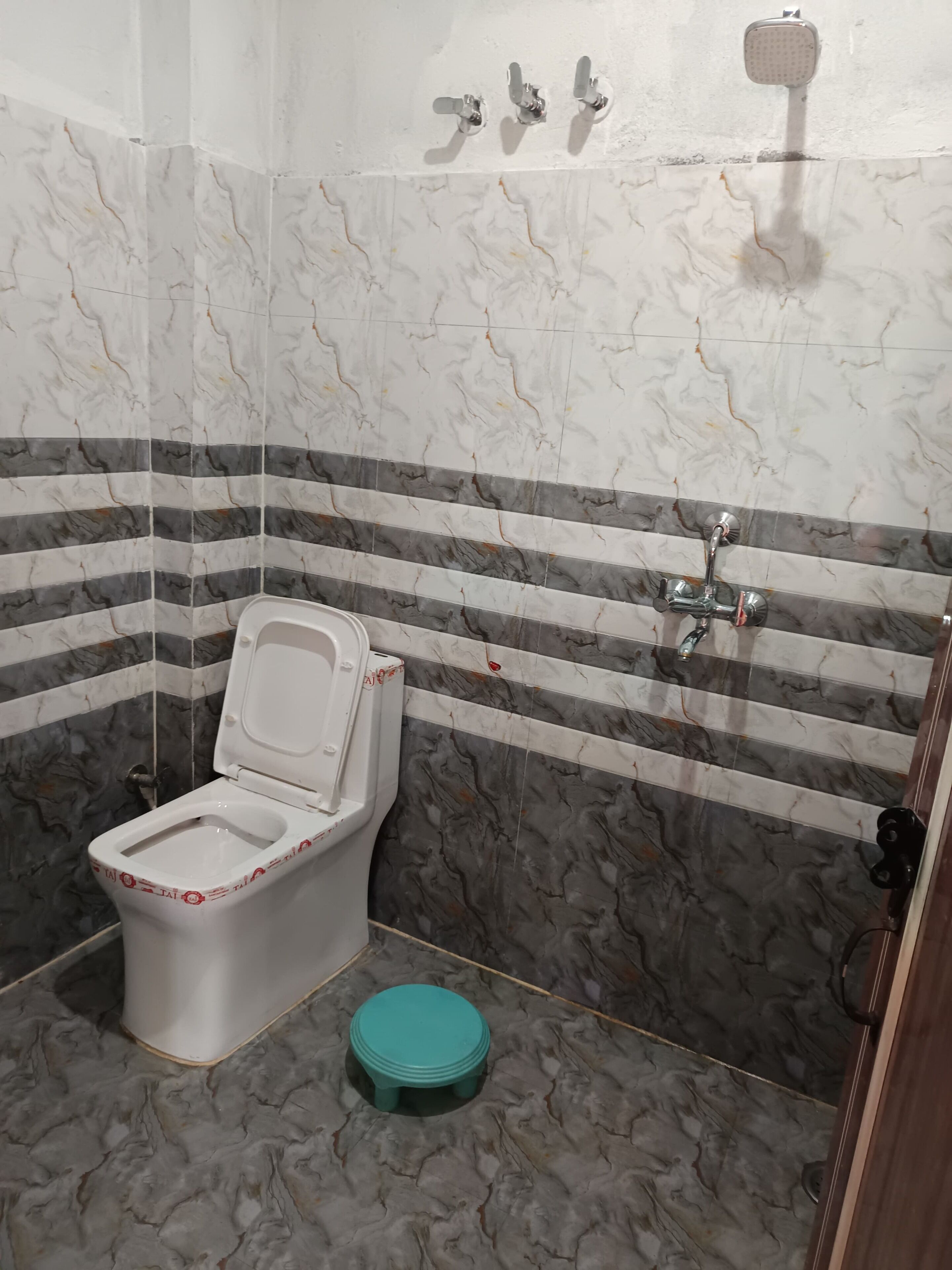 Ducha, toallas, jabón