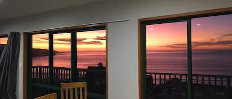 House, Ocean View | Living area | Flat-screen TV