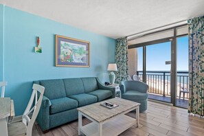 TV - Oceanfront Condo Featuring Pools and Full Kitchen (North Myrtle Beach)
