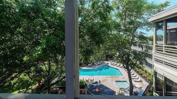 Indoor pool, a heated pool