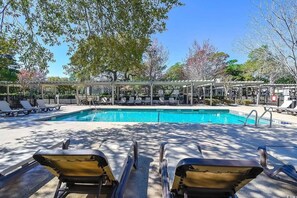 Indoor pool, a heated pool