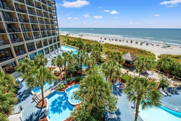 Pool - Oceanfront Condo with Beach Access Pools Hot Tubs (North Myrtle Beach)