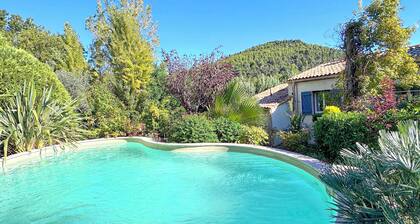 Casa Santa Roustagne - Villa Familiale, Piscine et Vue Campagne