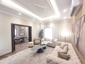 Luksusleilighet | Oppholdsområde