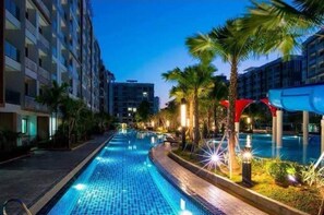 Fassade der Unterkunft