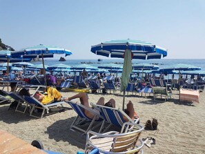 Una spiaggia nelle vicinanze