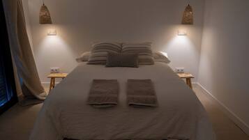 4 soverom, strykejern/-brett, reiseseng for barn og wi-fi (inkludert)