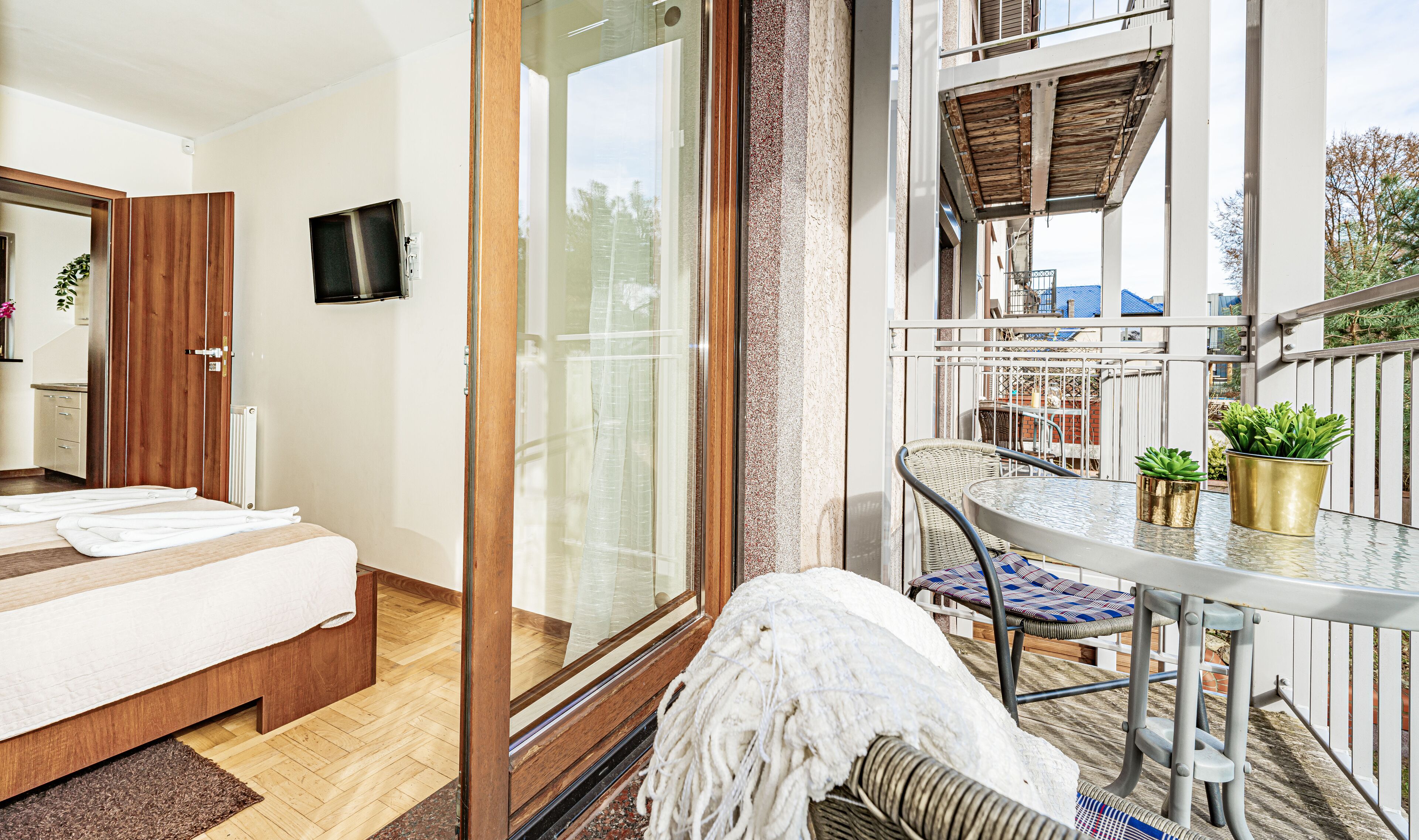 公寓, 露台 | 遮光窗簾/窗簾、熨斗/熨衫板、免費 Wi-Fi