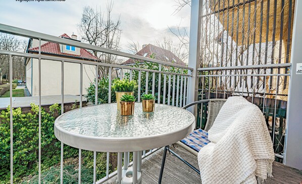 Apartemen, balkon | Balkon