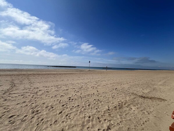 Accommodatie ligt op het strand