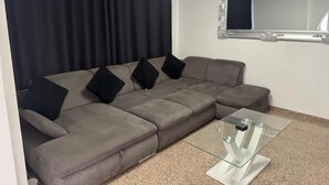 Villa, 4 Bedrooms, Private Pool, Garden View | Living room - Large Villa With Huge Private Pool & Gym (San Bartolomé de Tirajana)