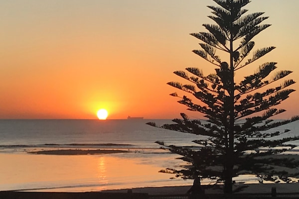 Watch the sunrise from your balcony.