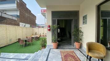 Facciata della struttura