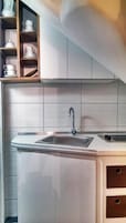 Studiolejlighed | Privat tekøkken | Elkedel, brødrister