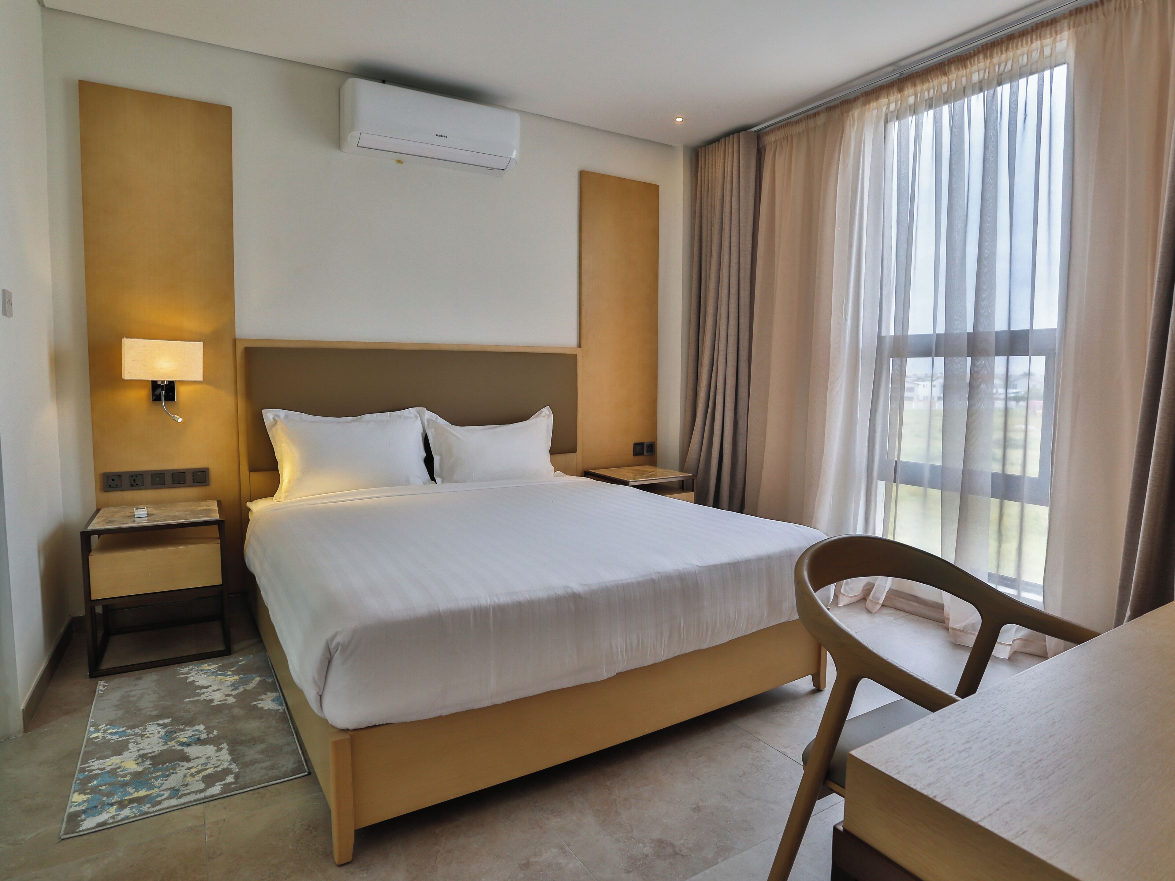 Standard Double Room, City View | Desk, laptop workspace, free WiFi