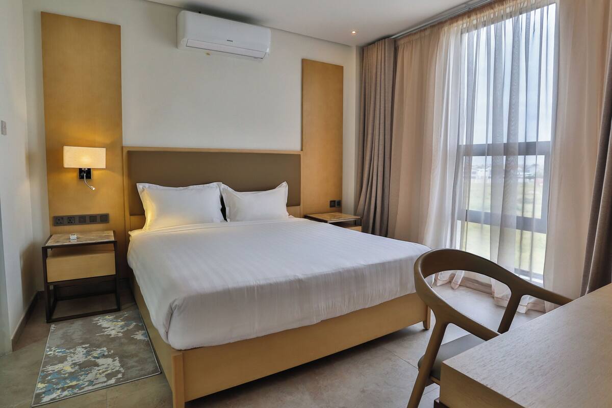 Standard Double Room, City View | Desk, laptop workspace, free WiFi