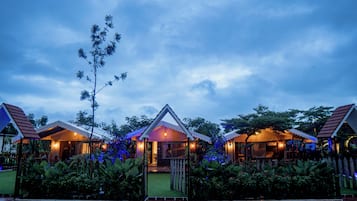 Front of property – evening/night