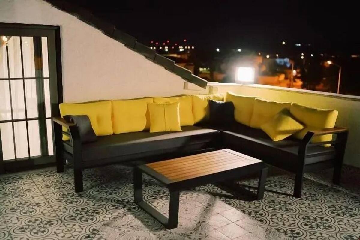 Luxury-Apartment, Stadtblick