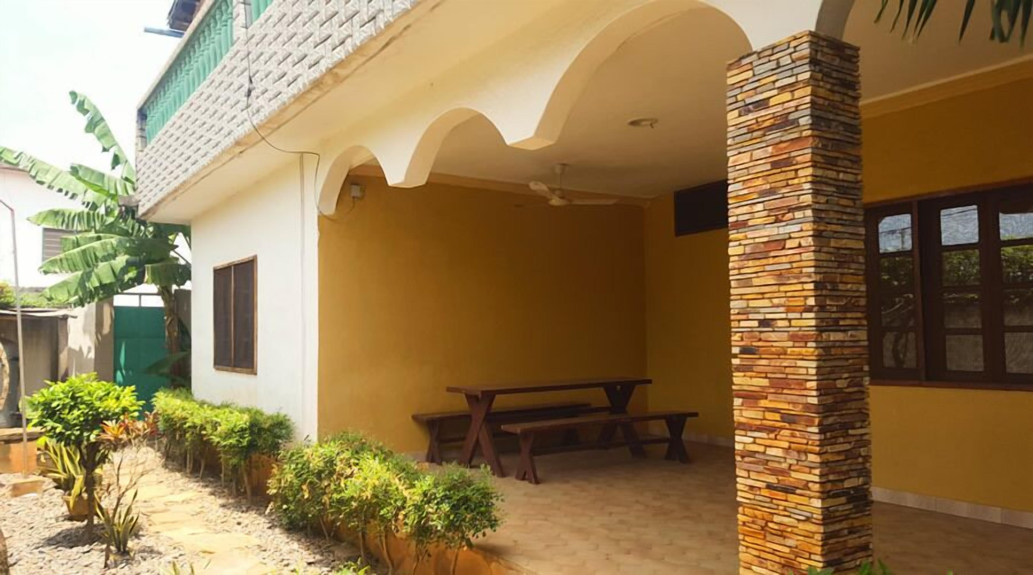 Fachada de la propiedad