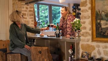 Villa, salle de bains privée, vue jardin | Cuisine privée