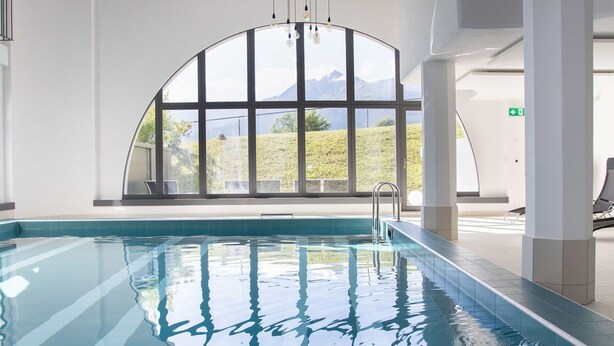 Pool - Cosy apartment for 4 people with pool, WIFI, TV, patio and panoramic view (Falera)