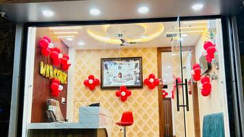 Fassade der Unterkunft