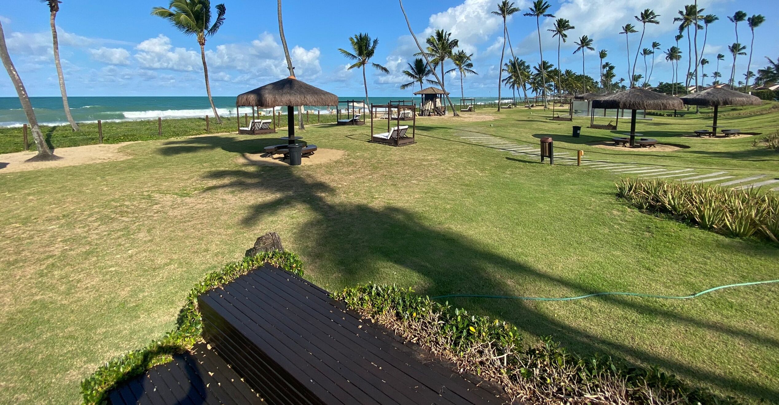 Eenvoudige bungalow | Terrein van de accommodatie