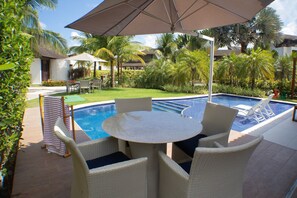 Basic-Bungalow | Ausblick vom Zimmer