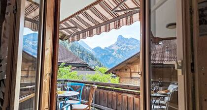 Gemütliche Wohnung mit W-LAN, TV, Balkon, Haustiere erlaubt, Panoramablick und Parkplatz