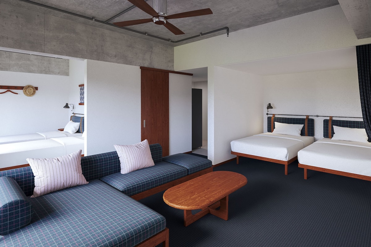 Premium Corner City Side, Non Smoking (2 Bedrooms, Washing Machine) | Free WiFi