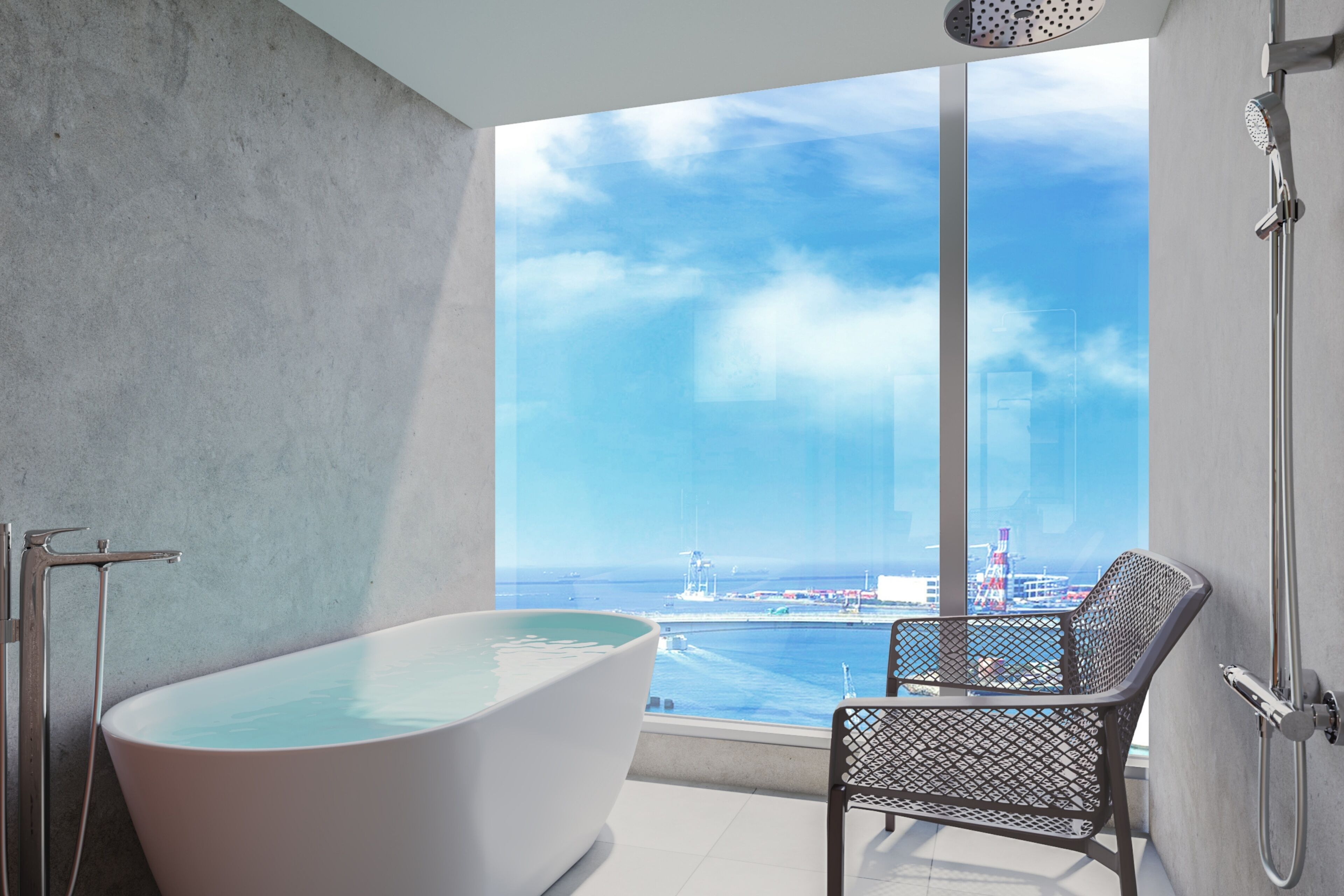 Junior Suite (Top Floor / Sauna / View Bath / Washing Machine) | Free WiFi