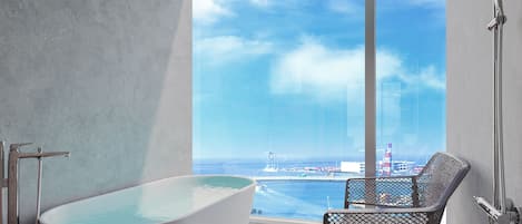 Junior Suite (Top Floor / Sauna / View Bath / Washing Machine)