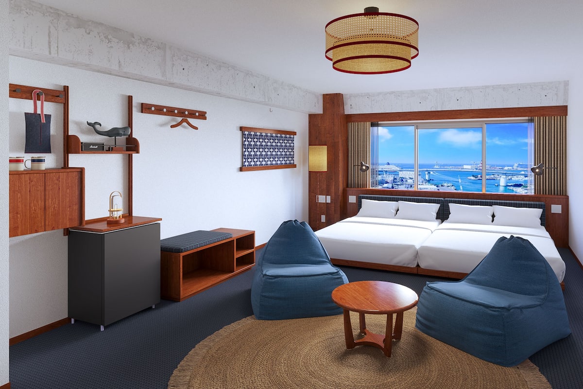 Comfort Room, 2 Double Beds, Non Smoking (Washing Machine) | Free WiFi