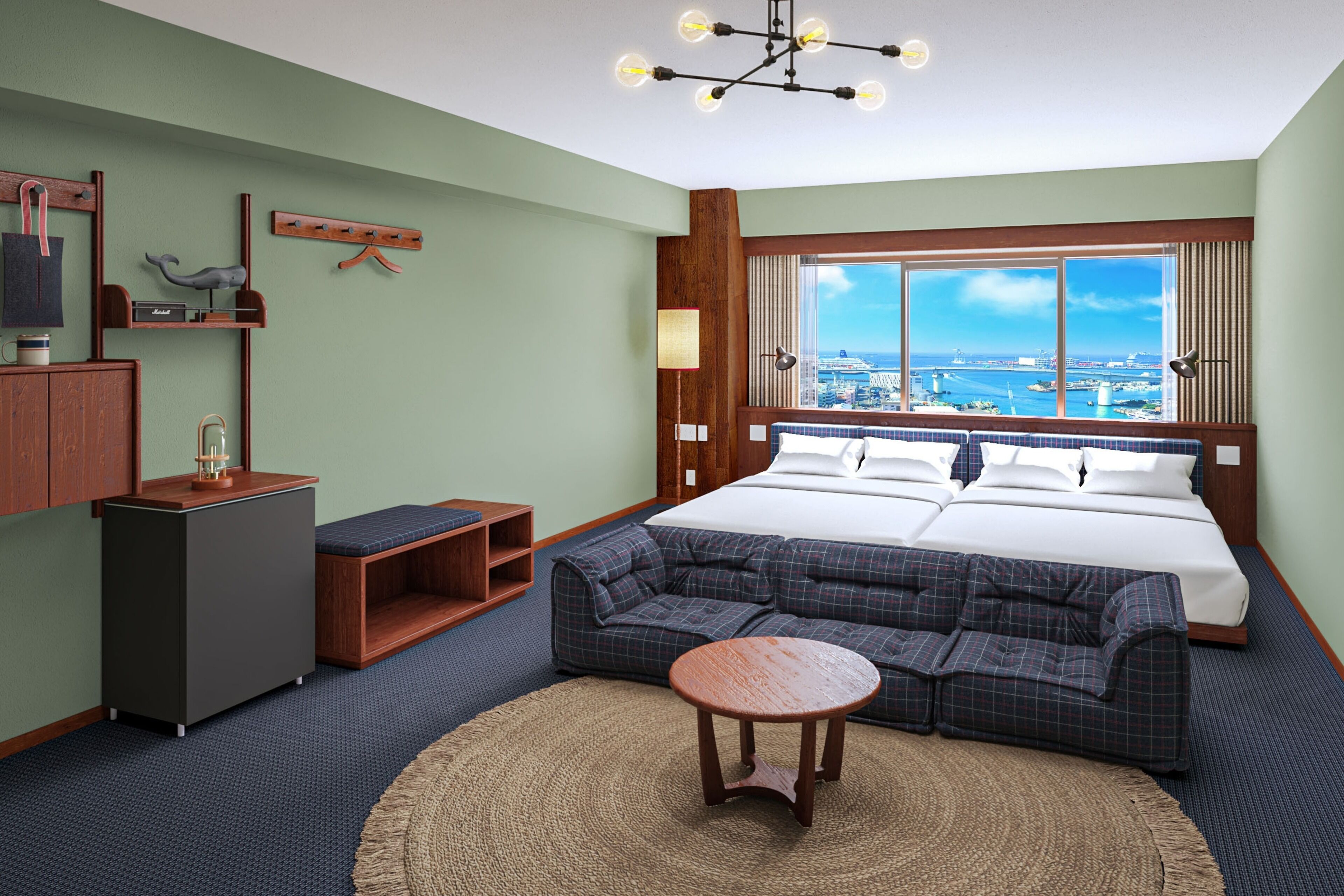 Chambre Confort, 2 lits doubles, non-fumeurs (Washing Machine) | Wi-Fi gratuit