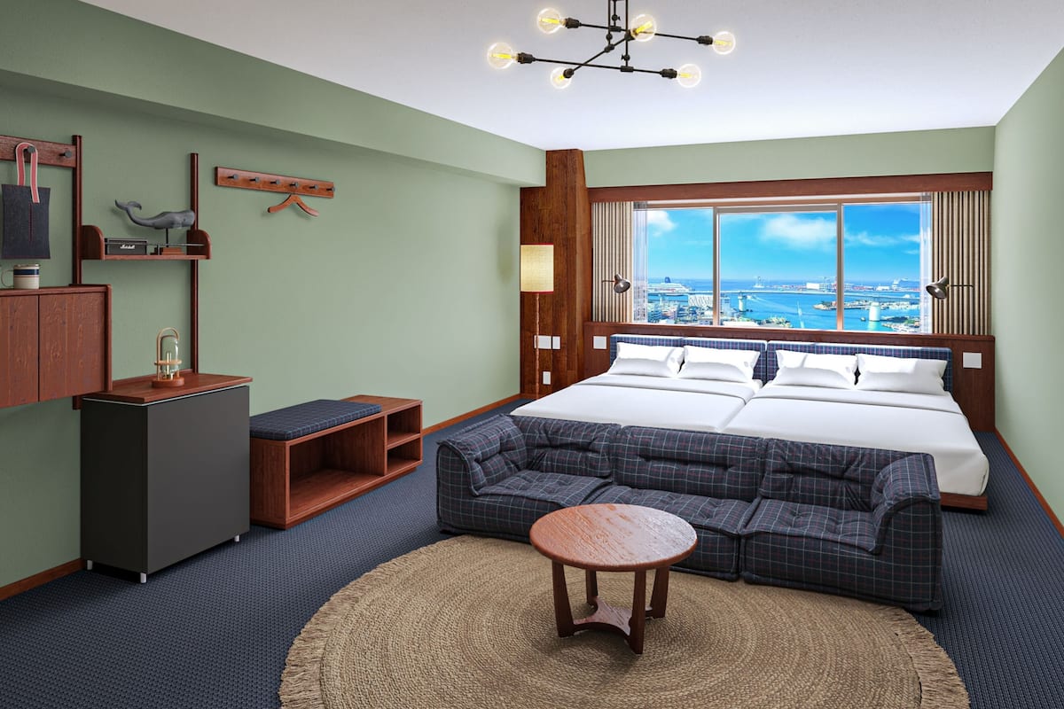 Chambre Confort, 2 lits doubles, non-fumeur (Washing Machine)