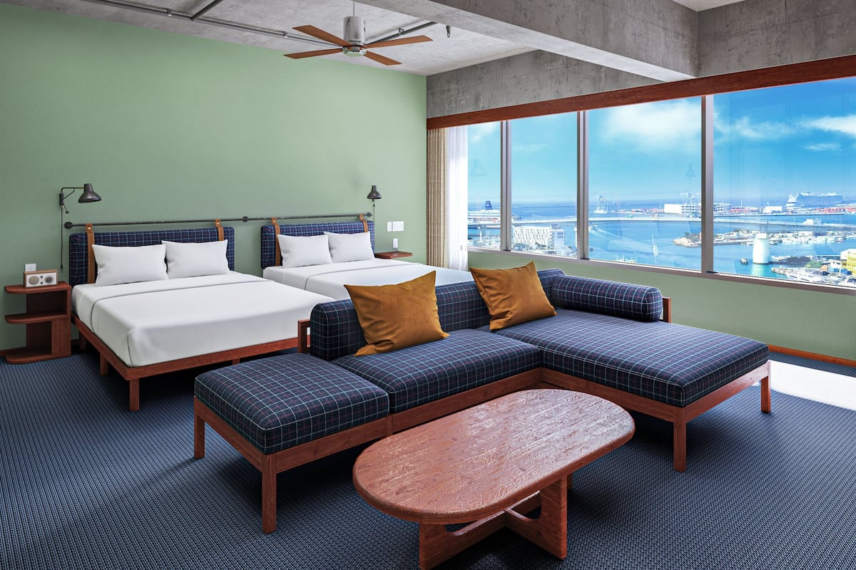 Chambre Confort avec lits jumeaux, 2 lits doubles, non-fumeur (Deluxe, Washing Machine)