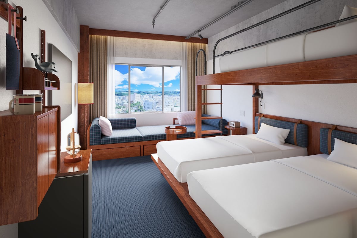Grand Triple Room, Non Smoking (Bunk room) | Free WiFi