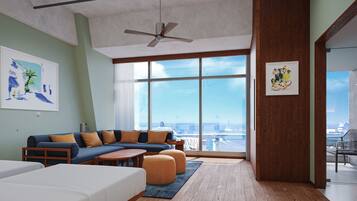 Junior Suite (Top Floor / Sauna / View Bath / Washing Machine) | Free WiFi