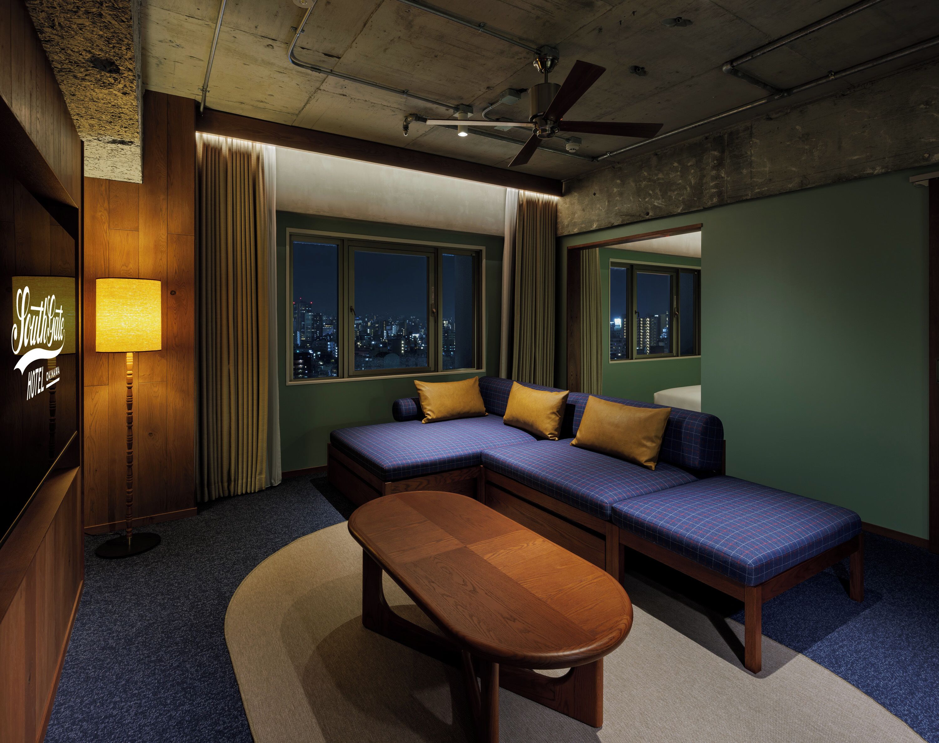 Chambre « Premier », 2 chambres, fumeur, en angle (City side, Washing Machine)
