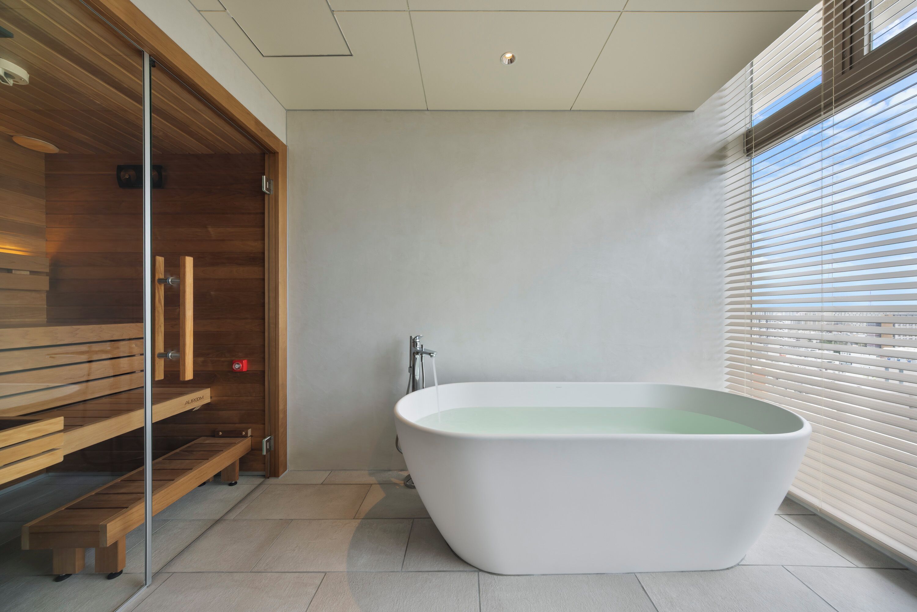 Chambre Luxe, non-fumeur, sauna (SG Suite,top floor,bath,wash machine)