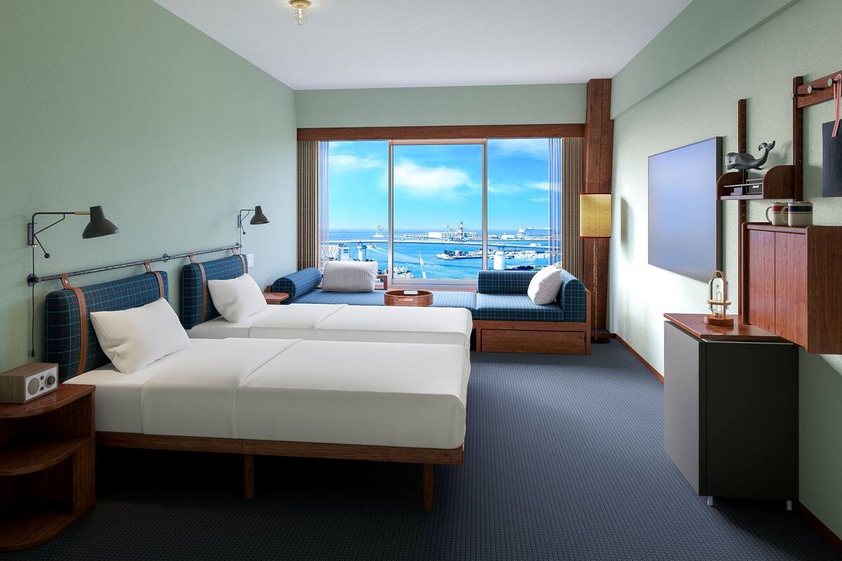 Chambre Majestueuse avec lits jumeaux, non-fumeurs (Bayside) | Wi-Fi gratuit