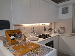 Comfort Apartment, Patio | Private kitchen - Casa Rosa di Sicilia Marzamemi (Marzamemi)