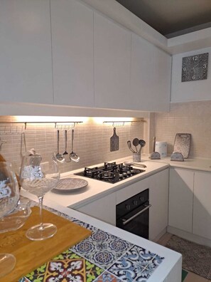 Comfort Apartment, Patio | Private kitchen - Casa Rosa di Sicilia Marzamemi (Marzamemi)