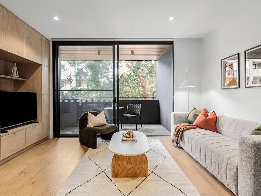 Appartamento, 1 letto queen, non fumatori | Area soggiorno