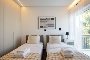 Appartement, 2 chambres, cuisine, vue ville