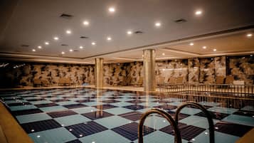 Indoor pool, outdoor pool