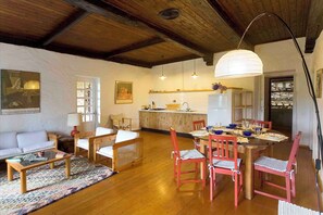 Apartment, Balcony, Garden View | Living area - CASTELLO DI BAGNOLO (Bagnolo Piemonte)